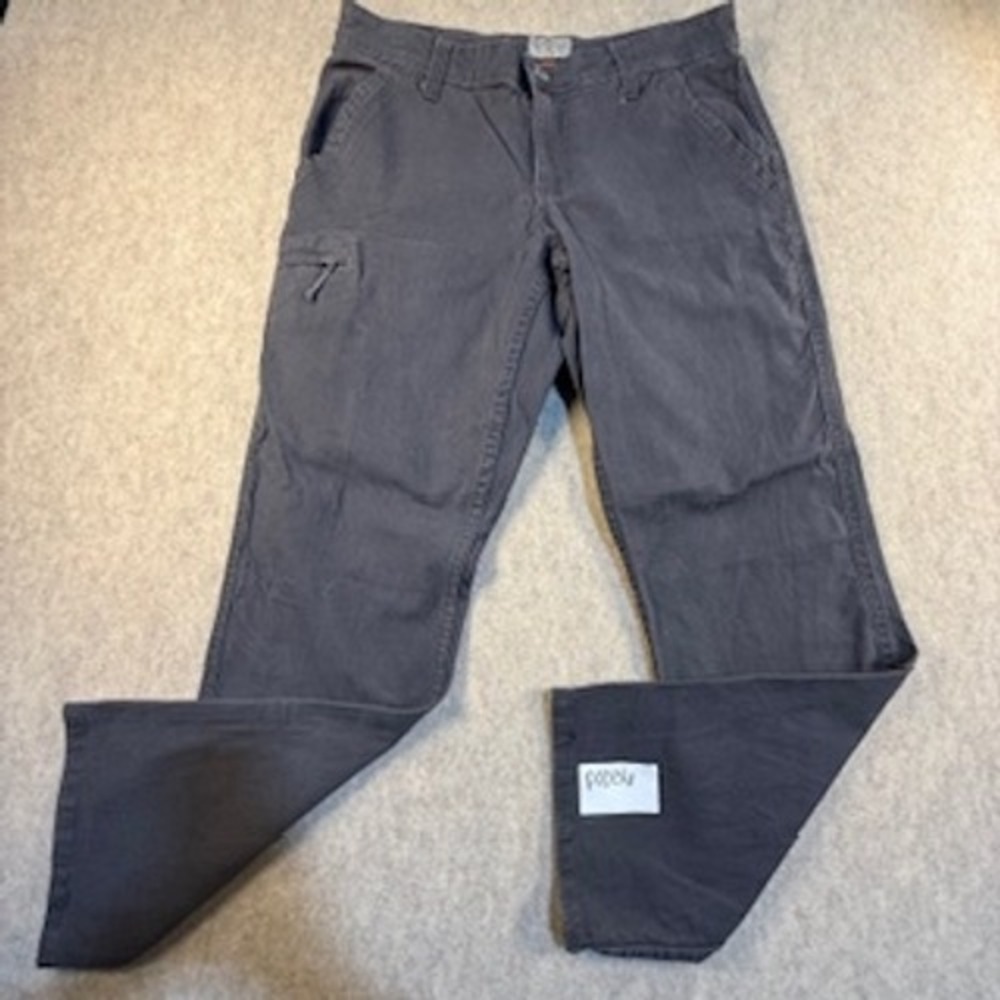 Weatherproof Vintage Mens Relaxed Fit Cargo Pants Gray 30x30 Stretch Utility‎